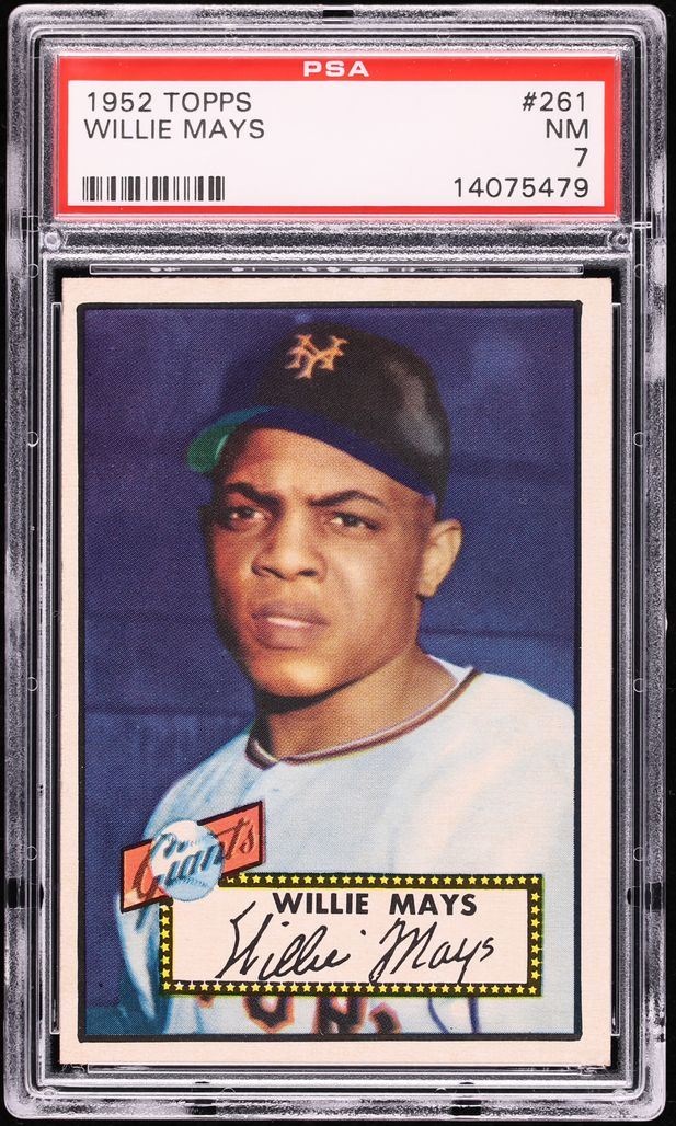 1952 Topps Willie Mays #261 PSA 7 NRMT