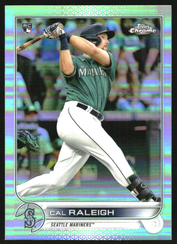 2022 Topps Chrome Refractor #149 Cal Raleigh RC