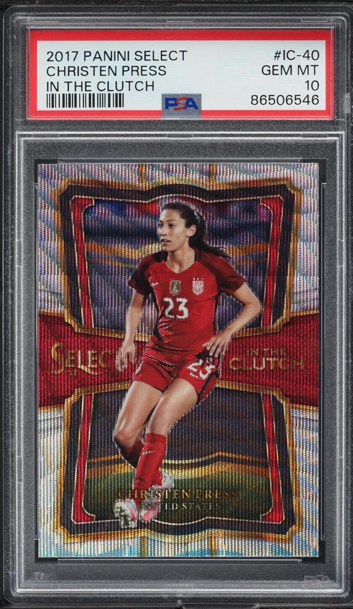2017 Select In The Clutch Christen Press #IC-40 PSA 10 GEM MINT