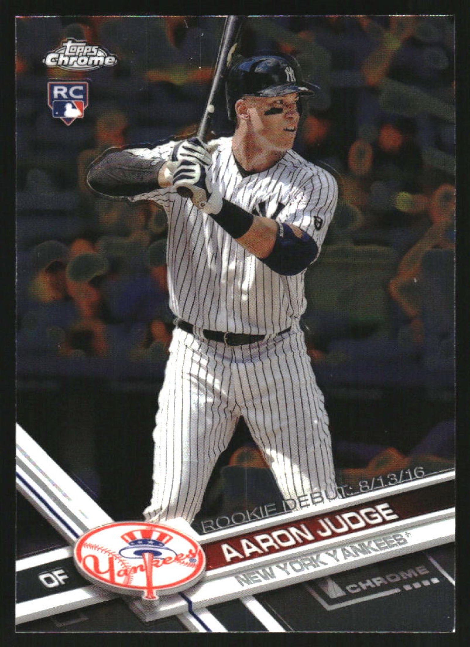 2017 Topps Chrome Update #HMT50 Aaron Judge RC