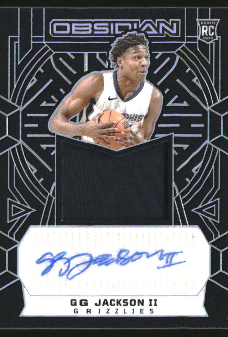 2023-24 Panini Obsidian #224 GG Jackson II RC Jersey Auto /99