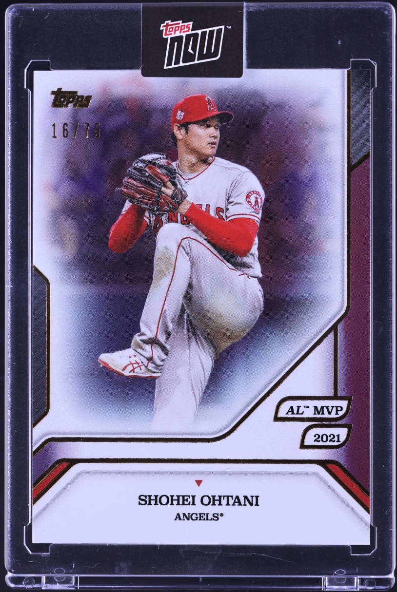 Shohei Ohtani 2025 Topps MVP Collection #23 Purple Foil /75 Price