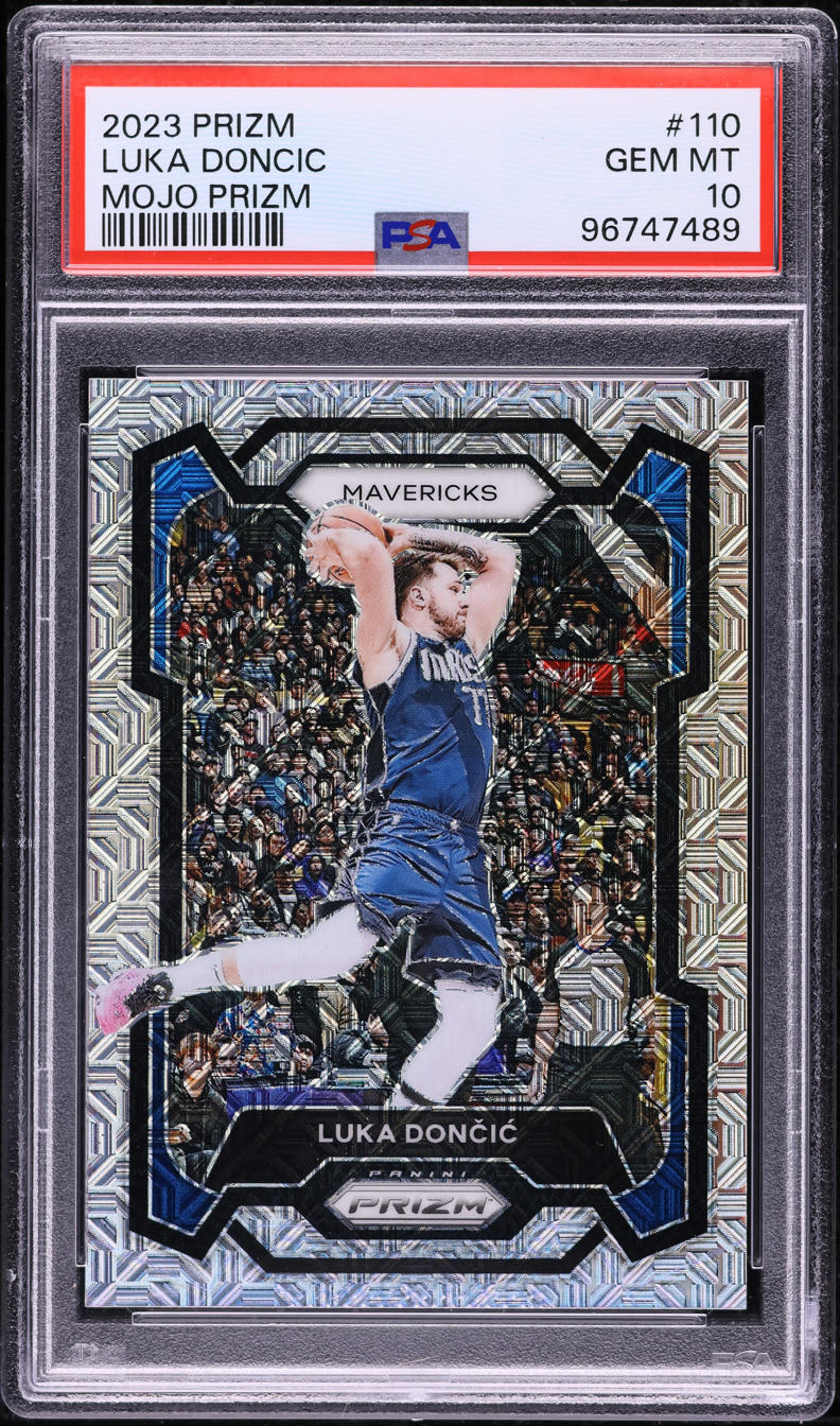 2023 Panini Prizm Mojo Luka Doncic 25/25 #110 PSA 10 GEM MINT