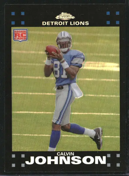 2007 Topps Chrome Refractors #TC200 Calvin Johnson RC