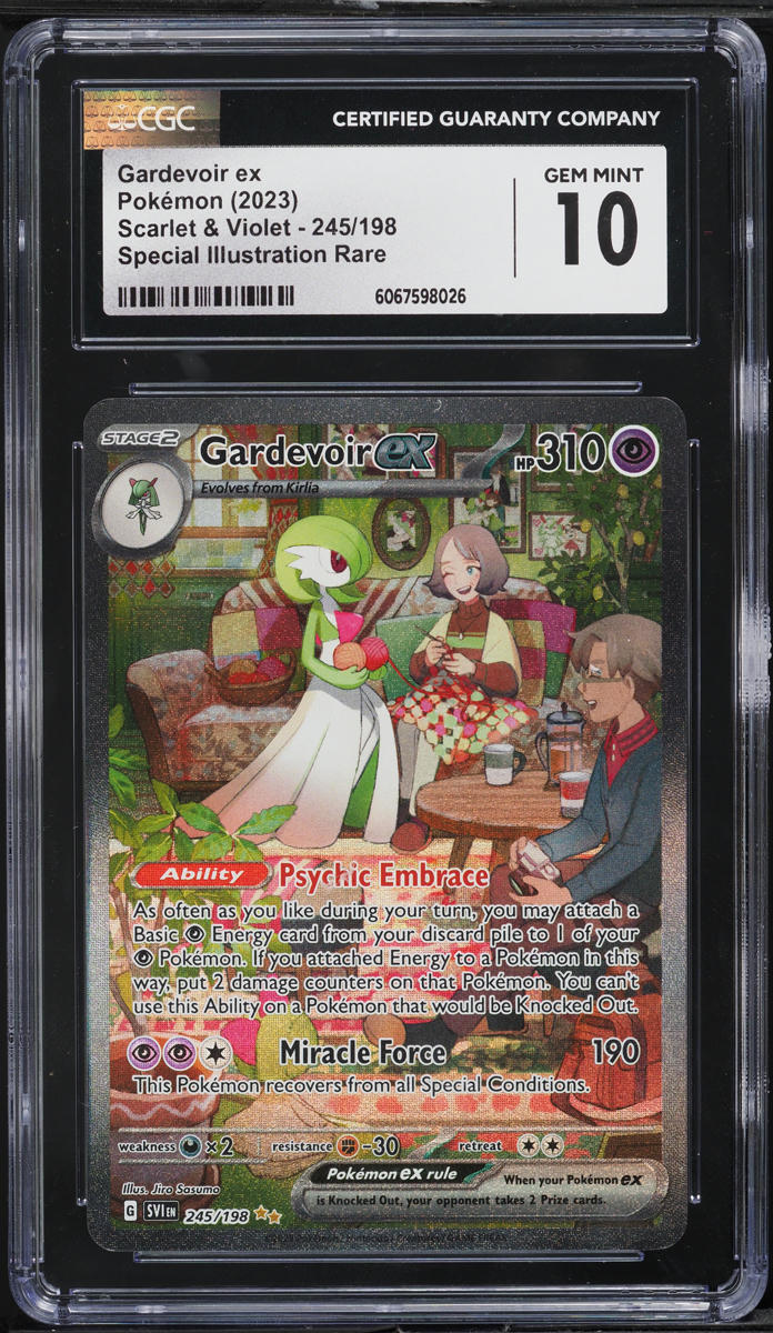 2023 Pokemon Scarlet & Violet SIR Gardevoir ex #245 CGC 10 GEM MINT