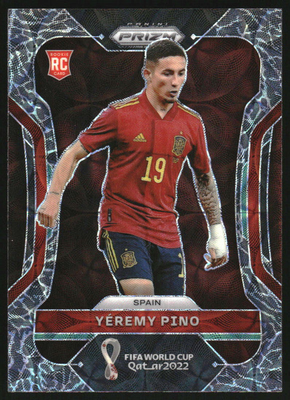 2022 Panini Prizm World Cup Prizms Choice Elephant #229 Yeremy Pino RC