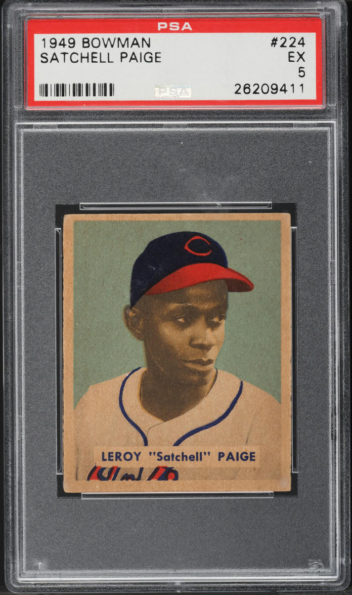 1949 Bowman Satchell Paige ROOKIE #224 PSA 5 EX