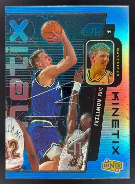 1998-99 Upper Deck Ionix Kinetix #K11 Dirk Nowitzki RC