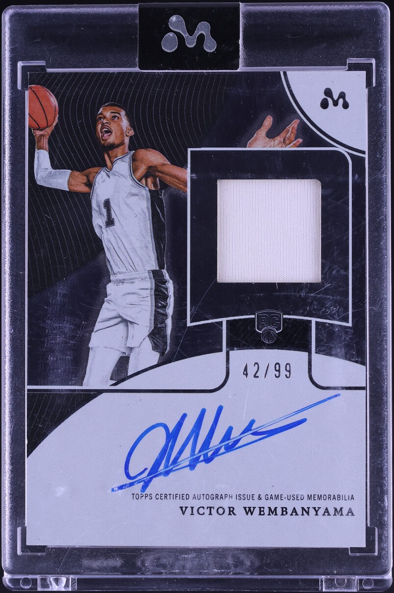 2023 Topps Mercury Victor Wembanyama ROOKIE PATCH AUTO /99 #WAR-1A