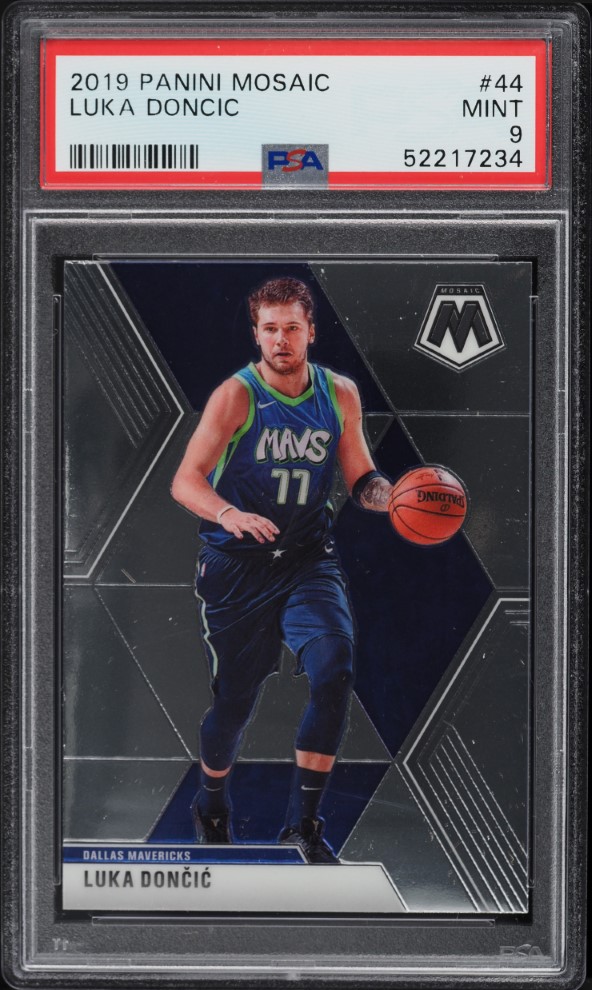 2019 Panini Mosaic Luka Doncic #44 PSA 9 MINT