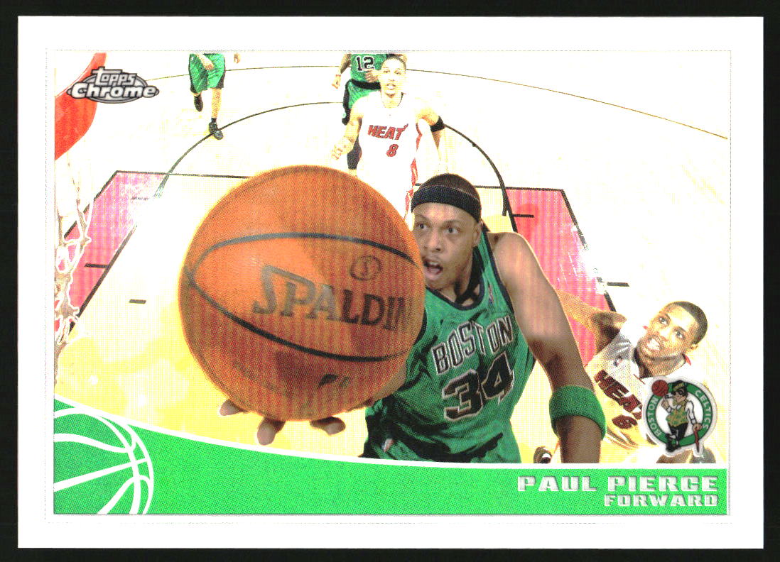 2009-10 Topps Chrome Refractors #6 Paul Pierce /500