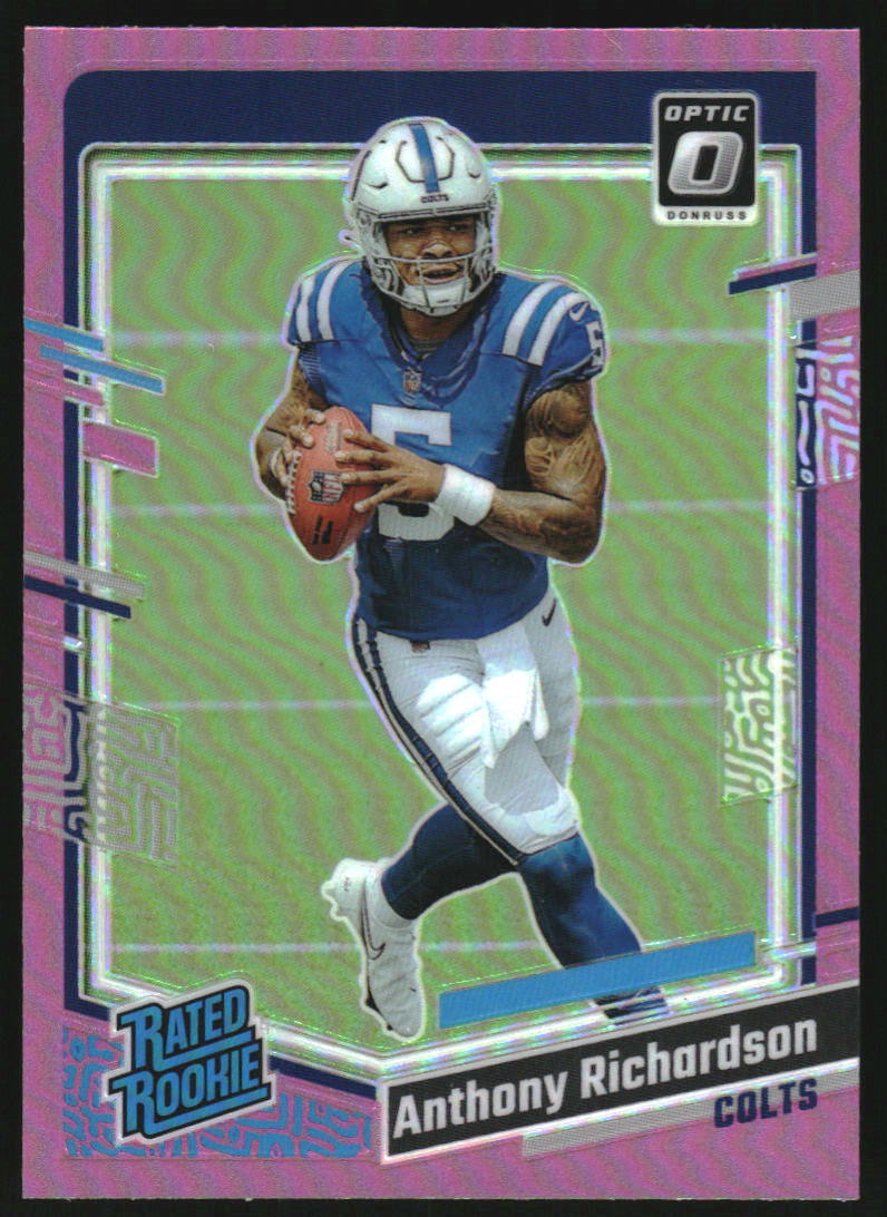 2023 Donruss Optic Pink #247 Anthony Richardson RR RC Rookie
