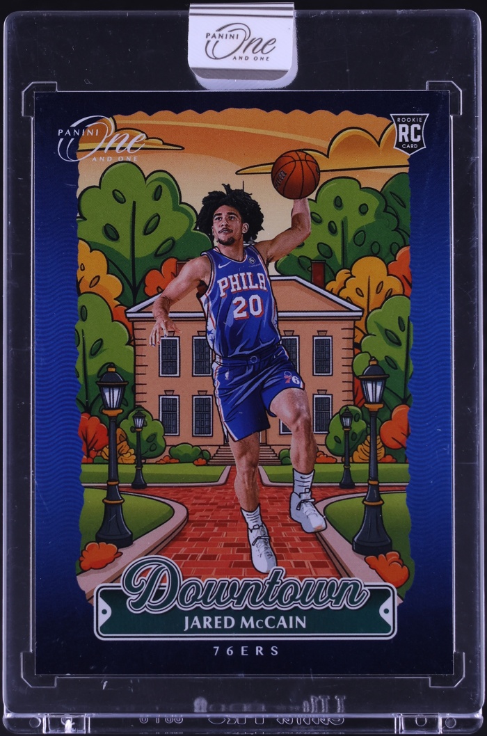 2024 Panini One And One Downtown Jared McCain ROOKIE #28