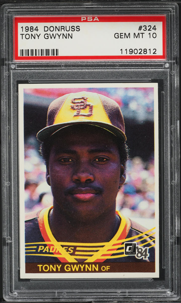 1984 Donruss Tony Gwynn #324 PSA 10 GEM MINT