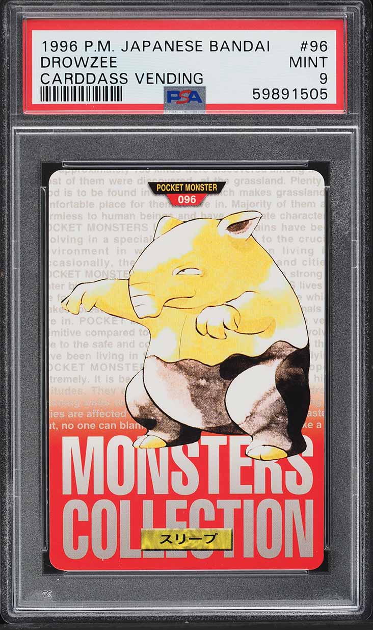 Drowzee PSA 9