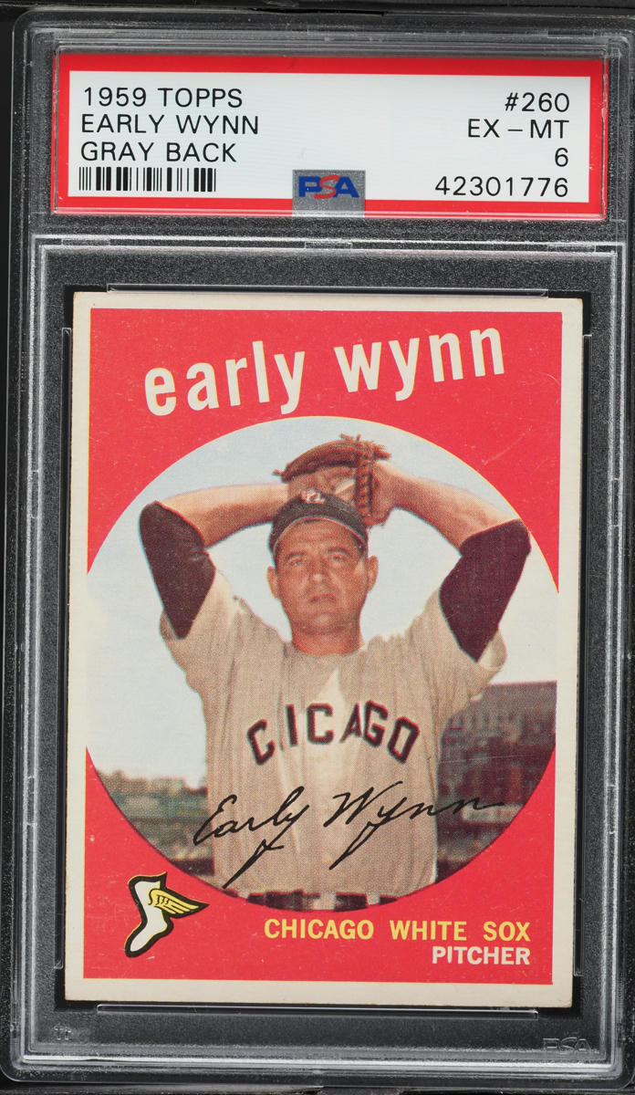 1959 Topps Early Wynn #260 PSA 6 EXMT