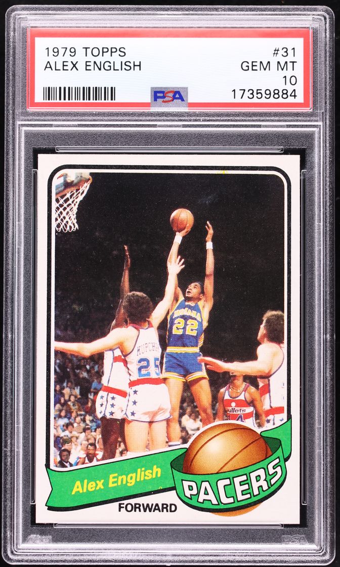 1979 Topps Basketball Alex English ROOKIE #31 PSA 10 GEM MINT