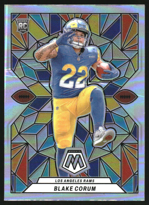 2024 Panini Mosaic Stained Glass #SG-25 Blake Corum
