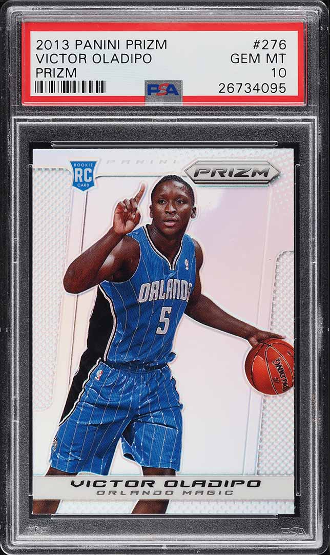 2013 Panini Prizm Silver Prizms Victor Oladipo ROOKIE #276 PSA 10 GEM MINT