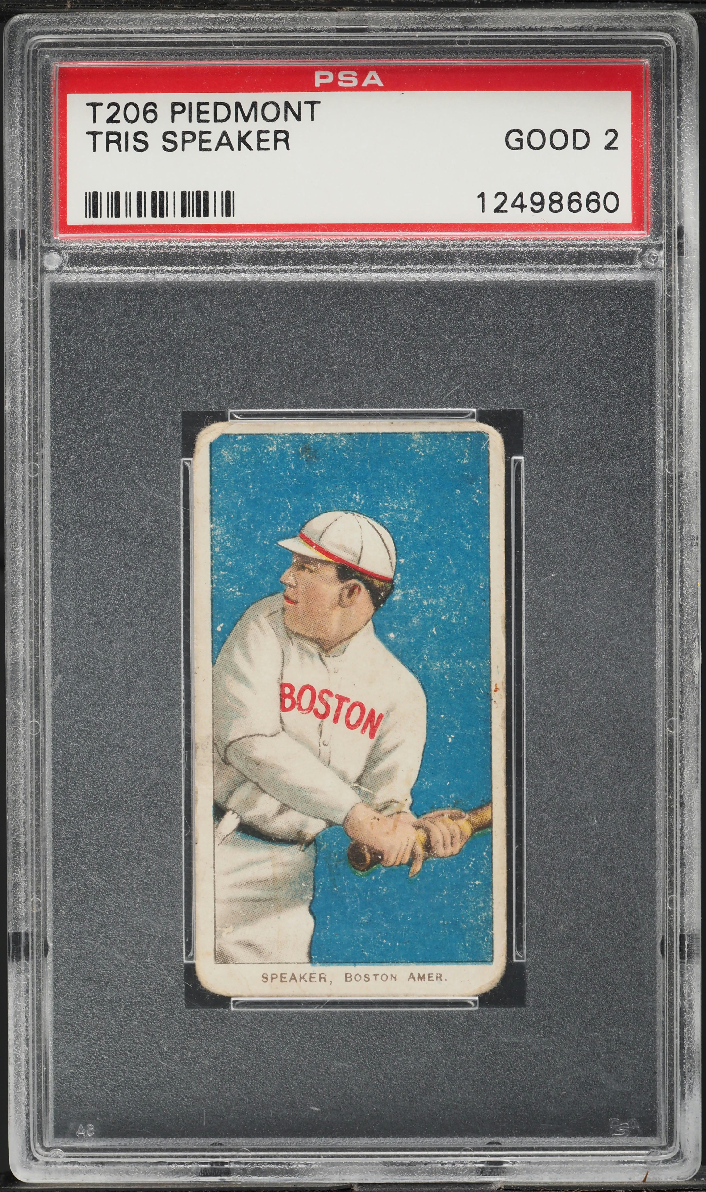 1909-11 T206 Tris Speaker PSA 2 GD