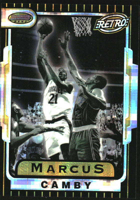 1996-97 Bowman's Best Atomic Refractors #TB19 Marcus Camby
