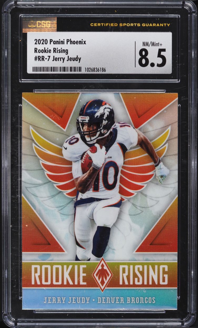 Jerry Jeudy #7 2020 Panini Absolute Football Absolute Rookie Materials