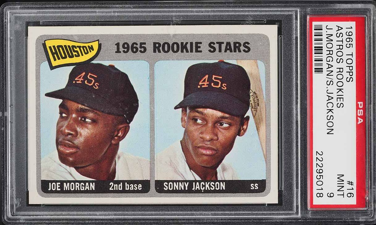 1965 Topps Joe Morgan ROOKIE #16 PSA 9 MINT