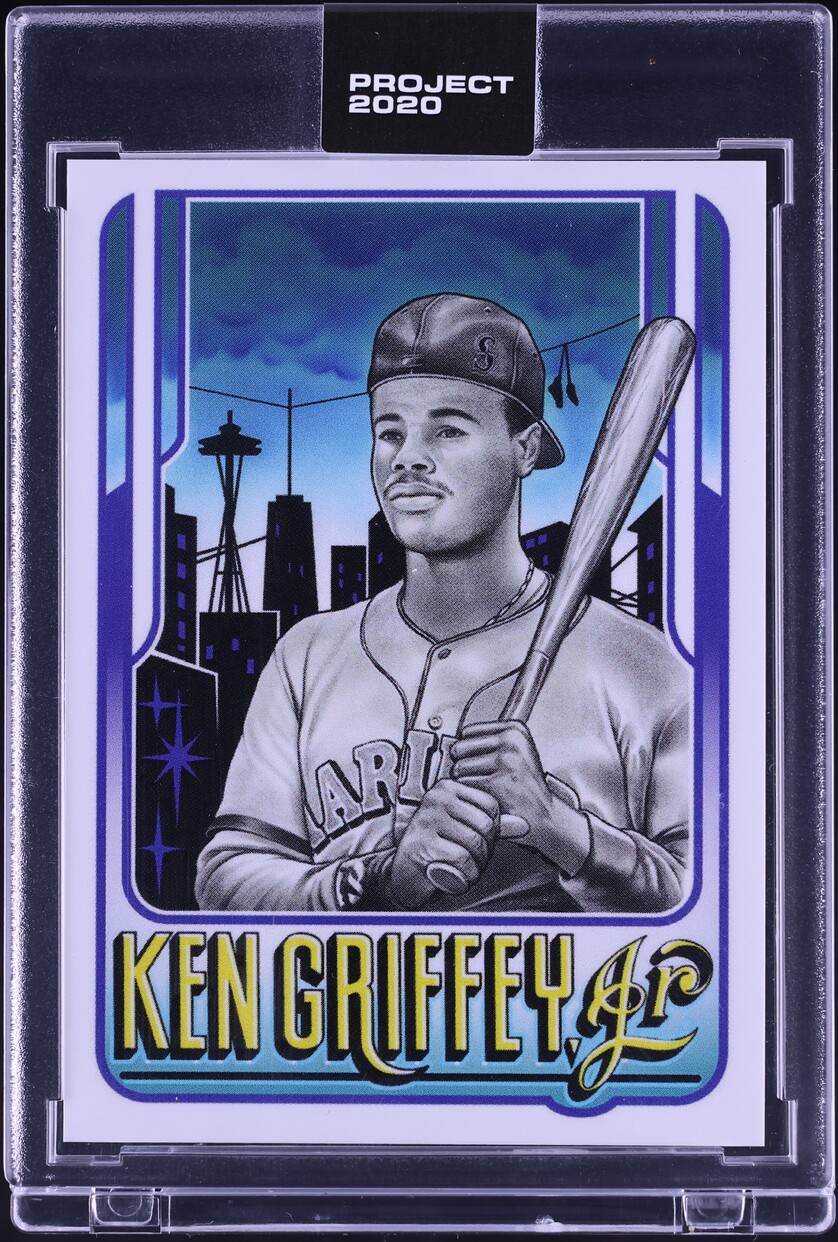 2020 Topps Project 2020 By Mister Cartoon Ken Griffey Jr. #177
