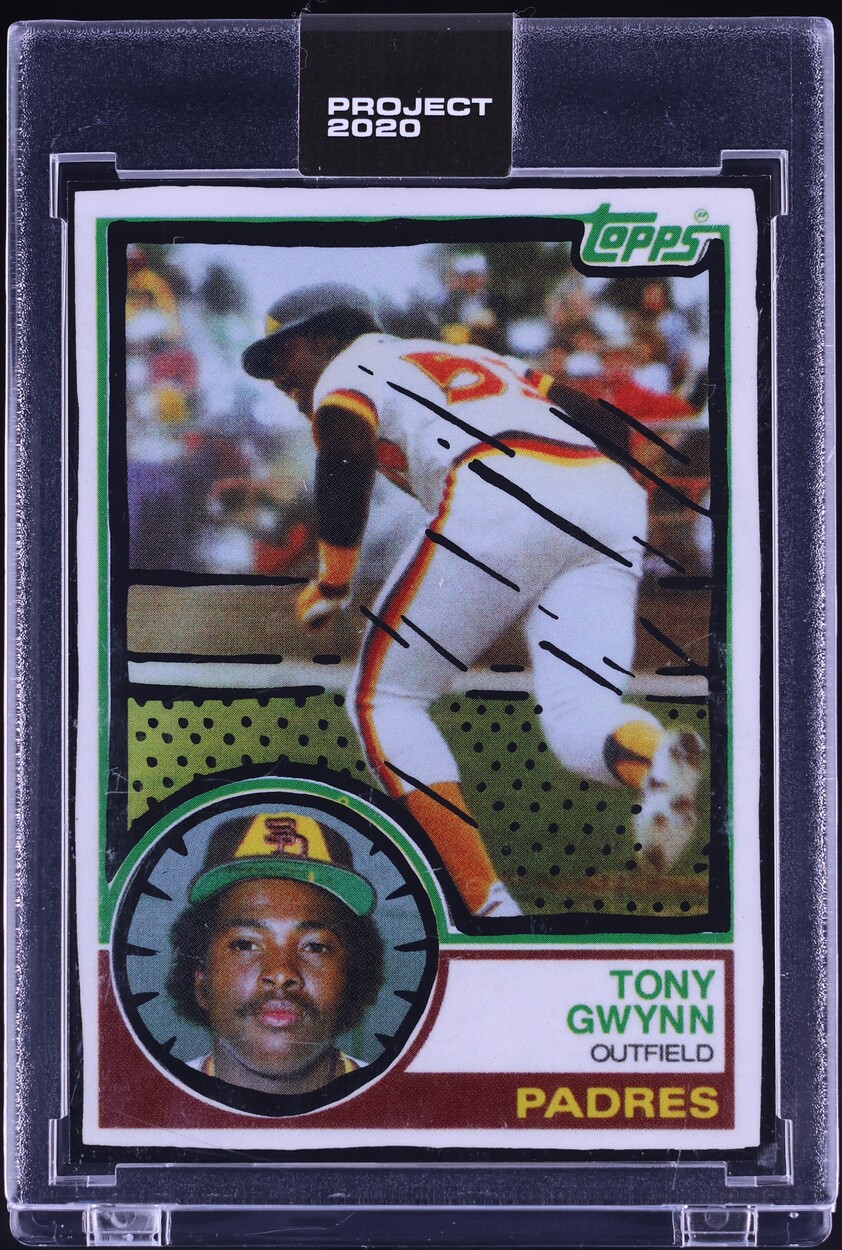 2020 Topps Project 2020 By Joshua Vides Tony Gwynn #64