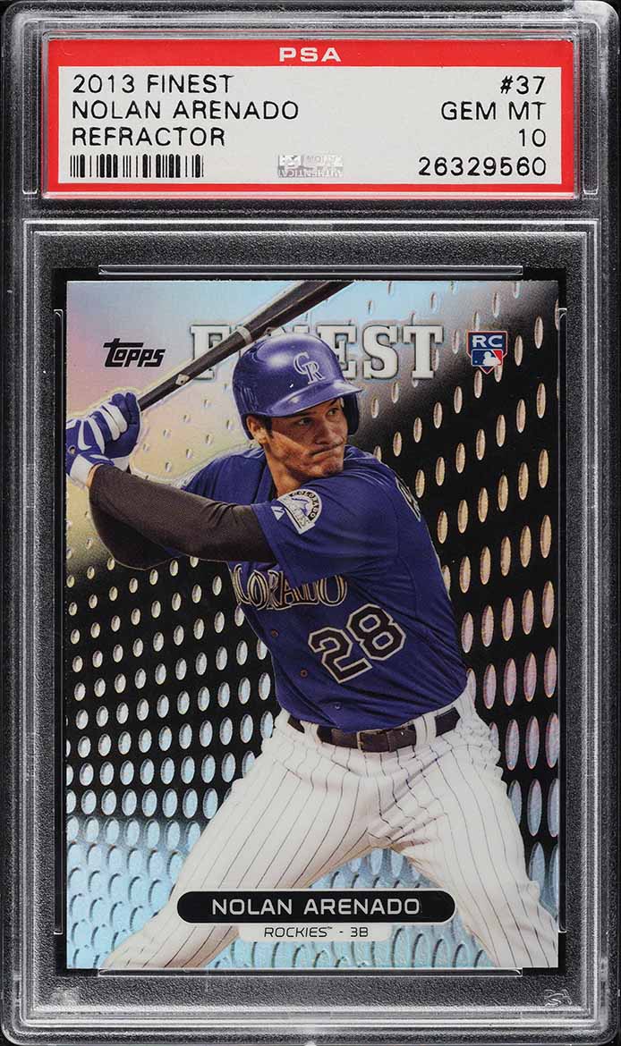 2013 Finest Refractor Nolan Arenado ROOKIE #37 PSA 10 GEM MINT