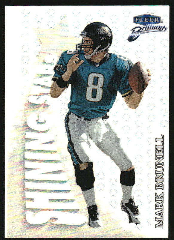 1998 Fleer Brilliants Shining Stars Pulsars #4 Mark Brunell