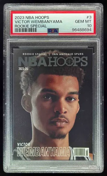2023-24 Panini Hoops Rookie Special #3 Victor Wembanyama RC PSA 10