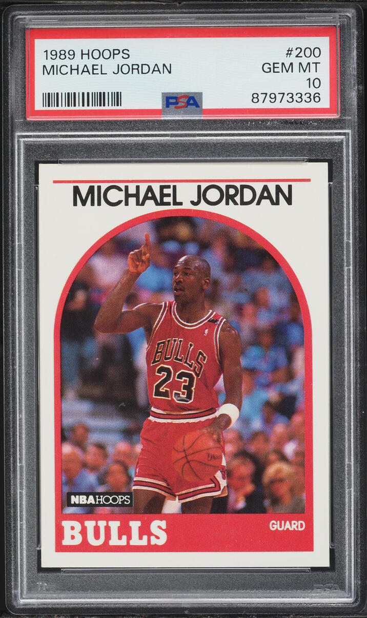 1989 Hoops Michael Jordan Base #200 PSA 10 | Card Ladder