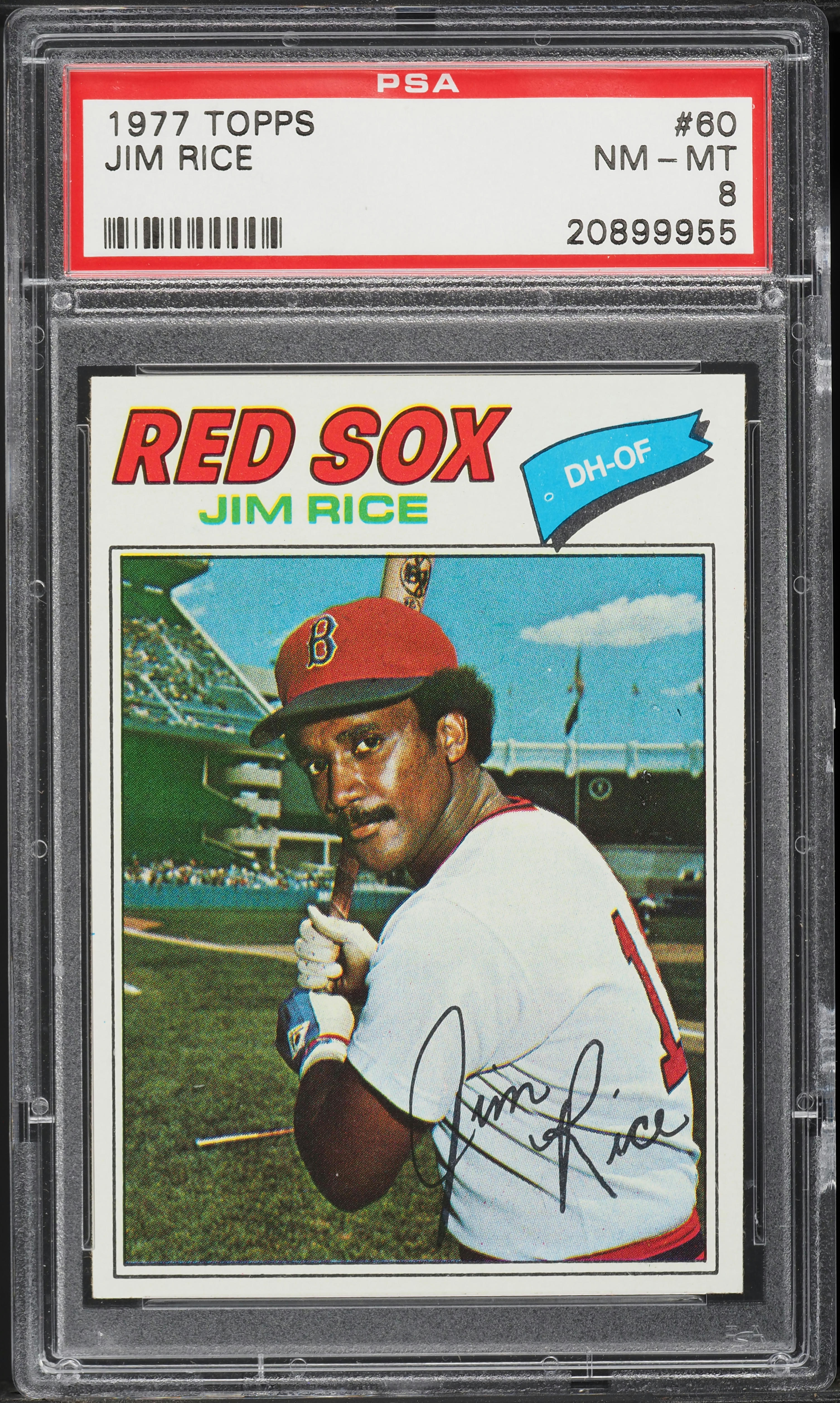 1977 Topps Jim Rice #60 PSA 8 NM-MT