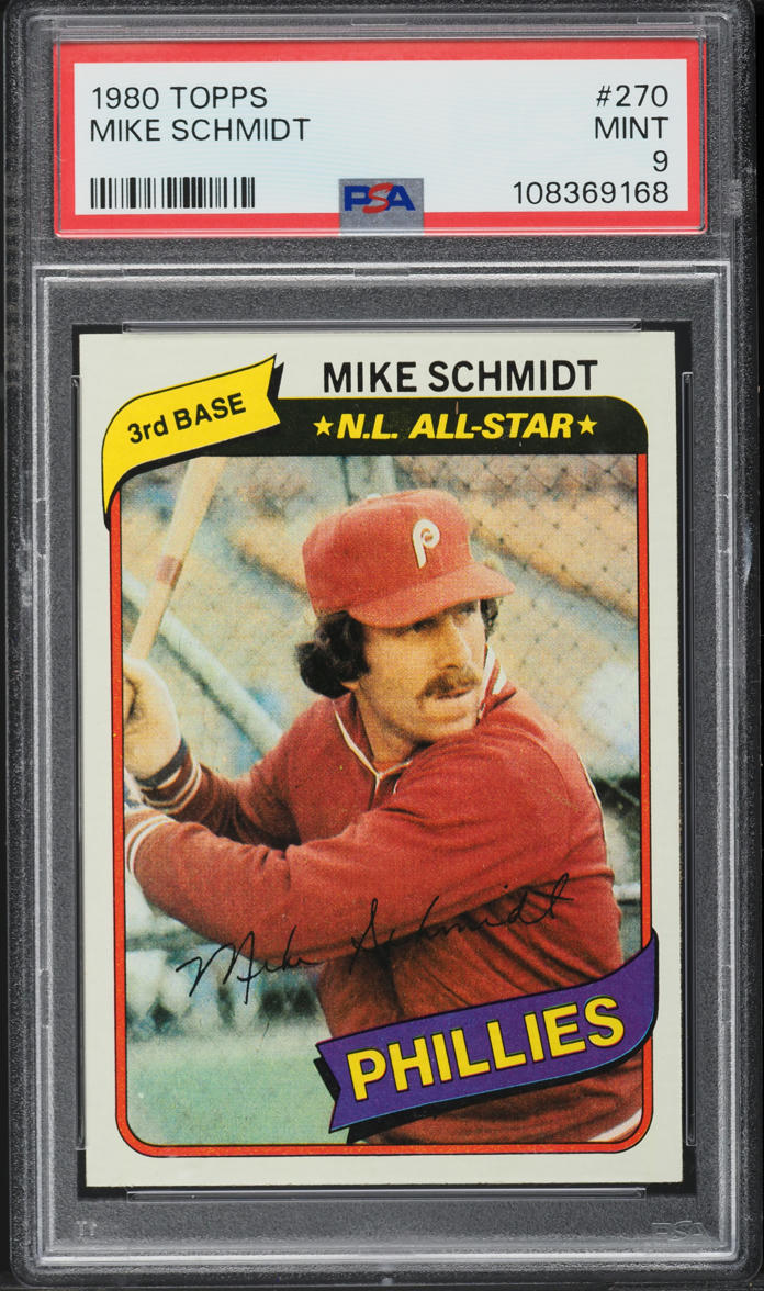 1980 Topps Mike Schmidt ALL-STAR #270 PSA 9 MINT