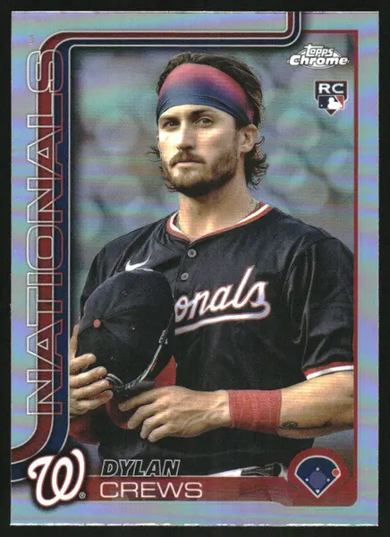 2025 Topps Chrome Image Variation #146 Dylan Crews RC