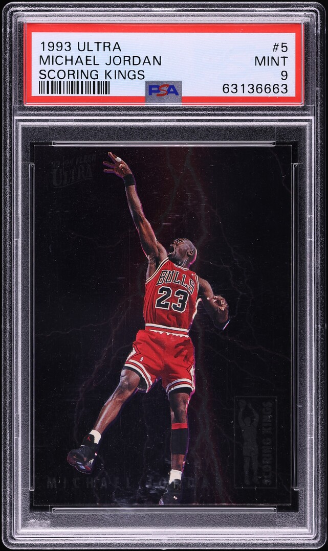 1993 Ultra Scoring Kings Michael Jordan #5 PSA 9 MINT