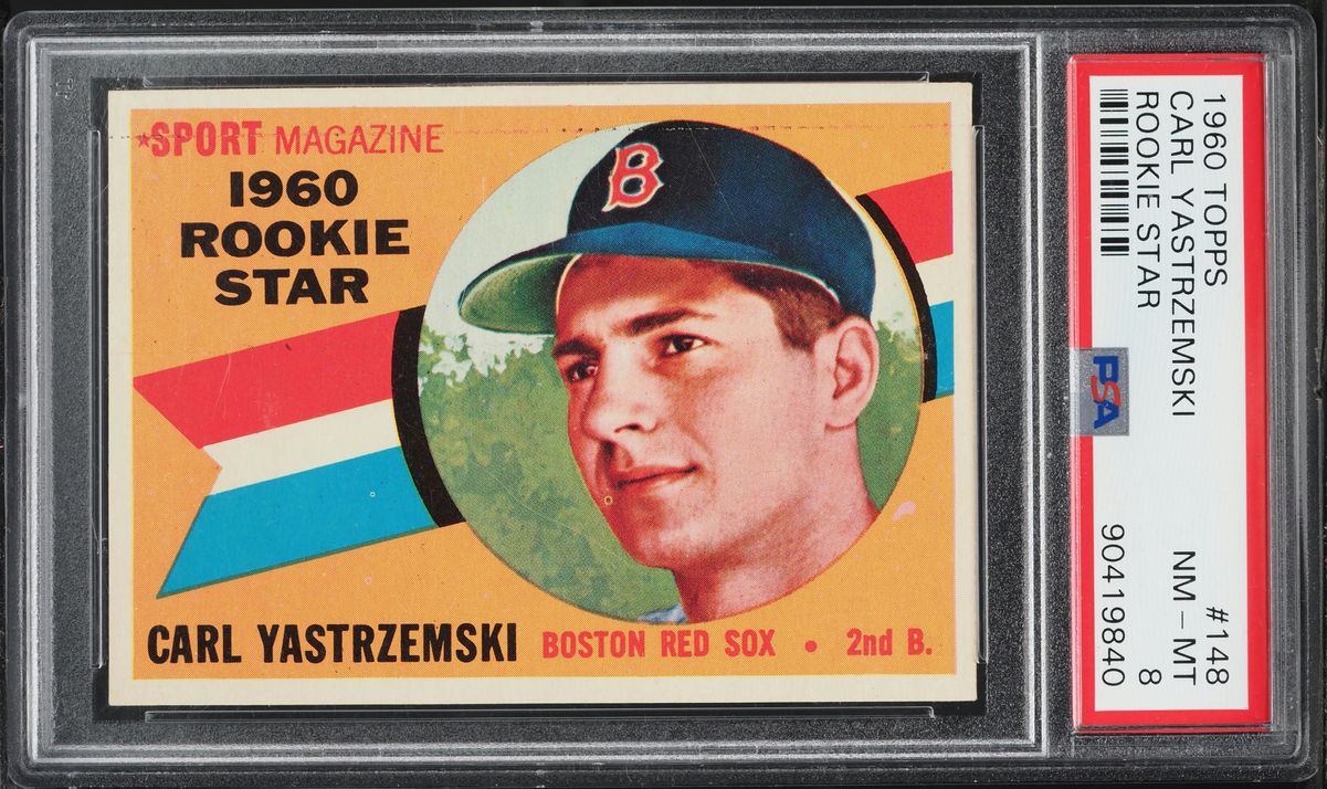 1960 Topps Carl Yastrzemski ROOKIE #148 PSA 8 NM-MT
