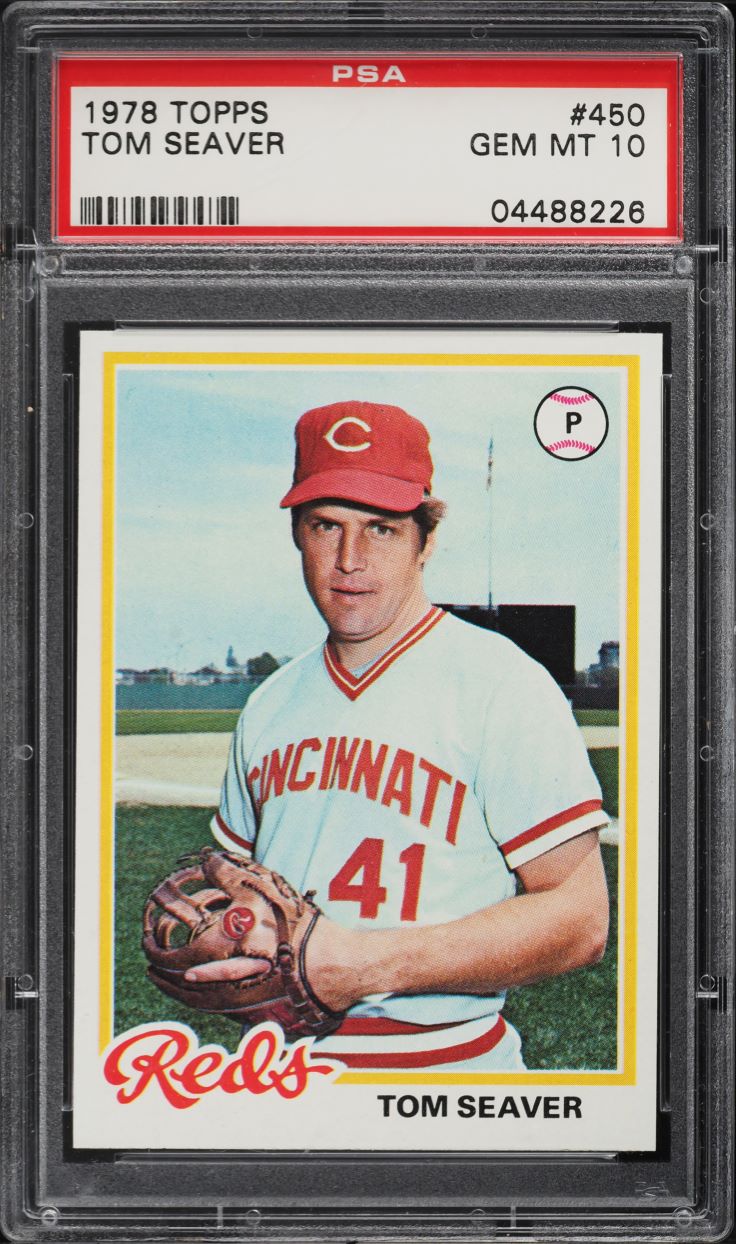 1978 Topps Tom Seaver #450 PSA 10 GEM MINT