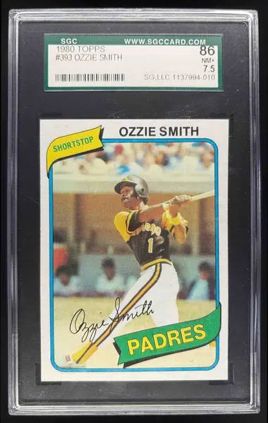 1980 Topps #393 Ozzie Smith SGC 7.5