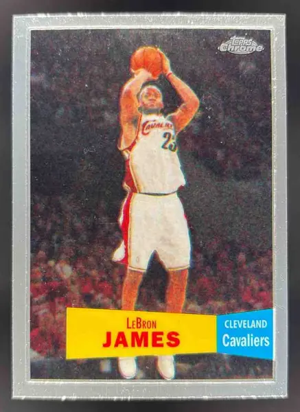 2007-08 Topps Chrome 1957 58 Variations #23 LeBron James