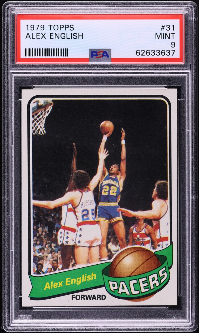1979 Topps Basketball Alex English ROOKIE #31 PSA 9 MINT
