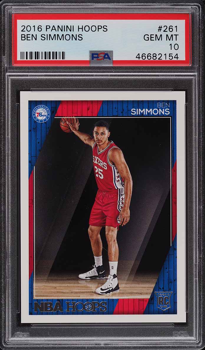2016 Hoops Ben Simmons ROOKIE #261 PSA 10 GEM MINT