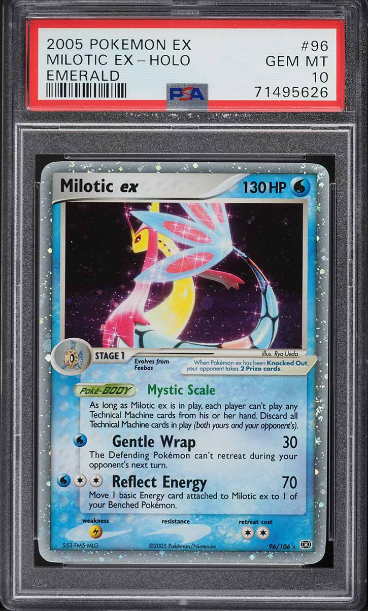 2005 Pokemon EX Emerald Holo Milotic ex #96 PSA 10 GEM MINT
