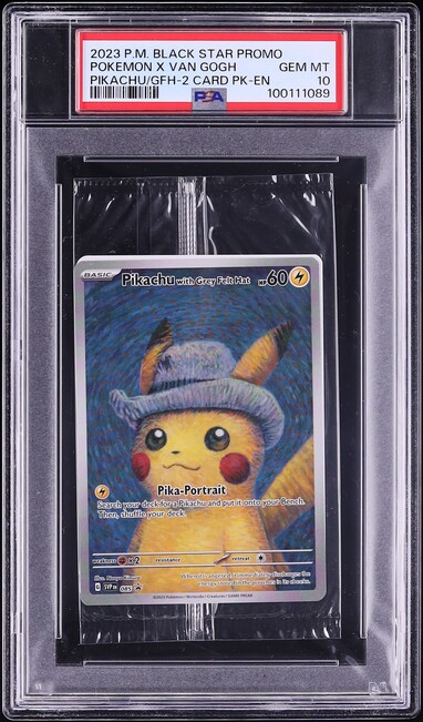 ARS10 Pikachu (Pika-Portrait) グレード10 ARS10 Pikachu (Pika-Portrait) グレード10 Pikachu with Grey