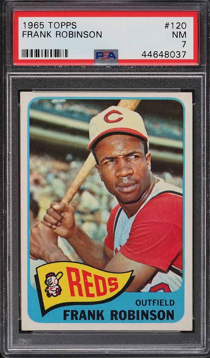 1965 Topps Frank Robinson #120 PSA 7 NRMT