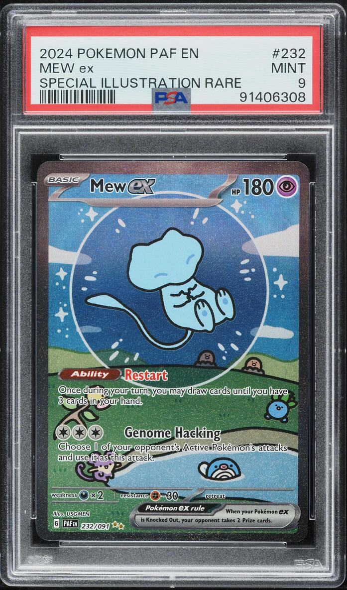 ミュウex Mew ex G PAF EN 232/091 SAR 海外 英語 ミュウex Mew ex G