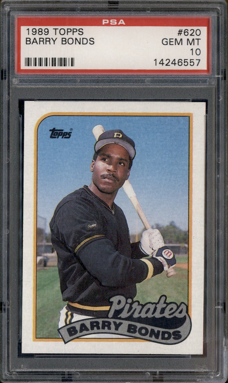 1989 Topps #620 Barry Bonds PSA 10