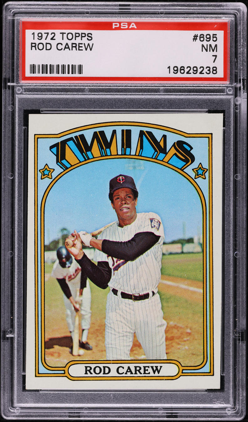 1972 Topps Rod Carew #695 PSA 7 NRMT