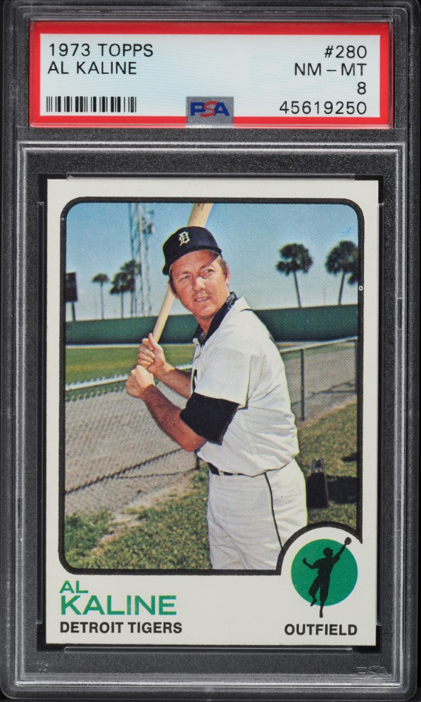 1973 Topps Al Kaline #280 PSA 8 NM-MT